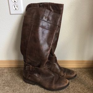 Marc Fisher boots just below the knee